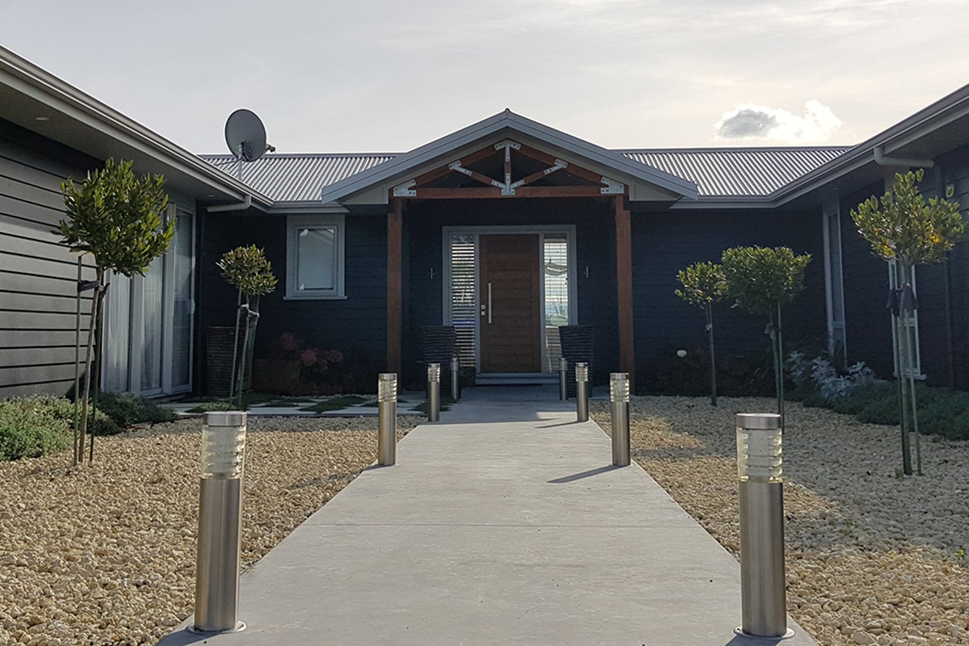 Cedar home built by Lepelaars Builders